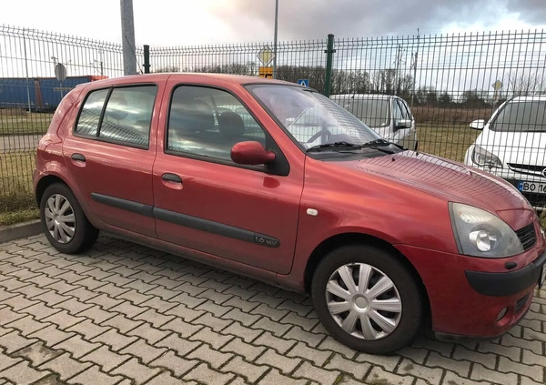 Renault Clio cena 10500 przebieg: 177000, rok produkcji 2004 z Słubice małe 137